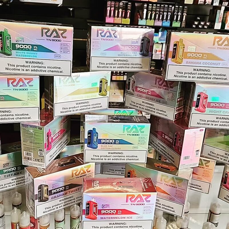 Raz Vape Flavors 25000